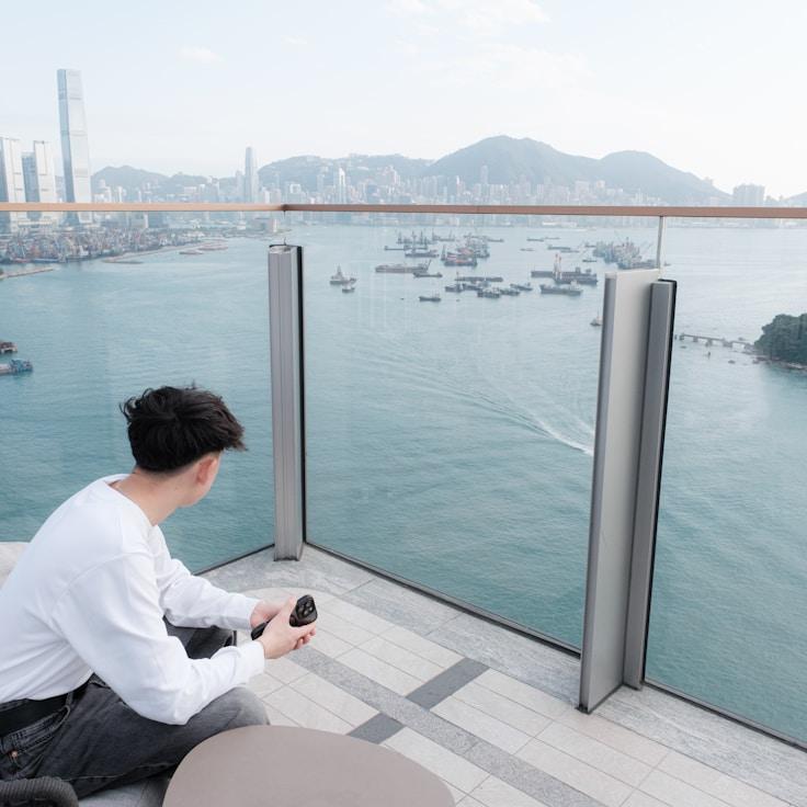 Entertainment zone at night in Spain